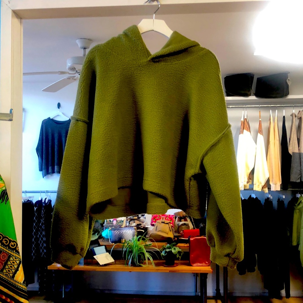 Cropped sweatshirt